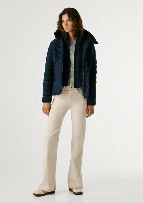 Pepe Jeans Blusão Impermeável - detalhe