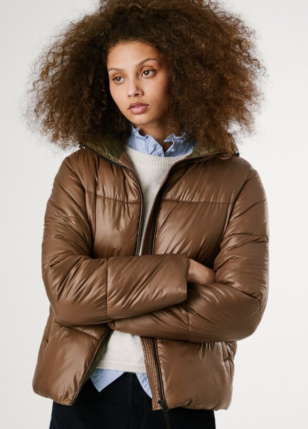 Pepe Jeans Blusão capuz - vista frontal