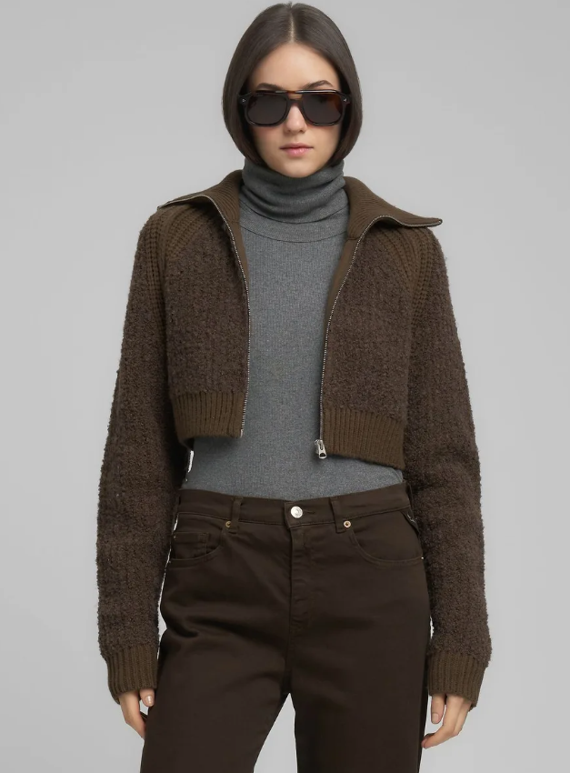 Replay Blusão Malha - detalhe