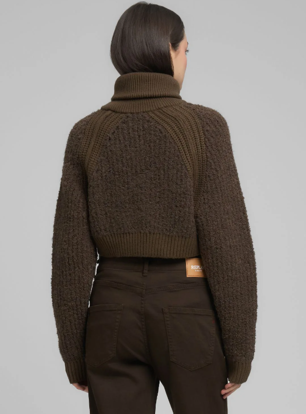 Replay Blusão Malha - vista alternativa