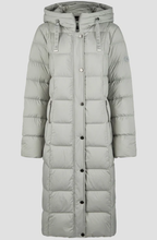 Barbara Lebek Parka comprida de penas