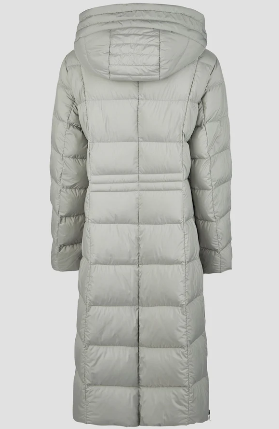 Barbara Lebek Parka comprida de penas