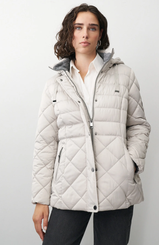 Barbara Lebek casaco com capuz removível