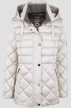 Barbara Lebek casaco com capuz removível