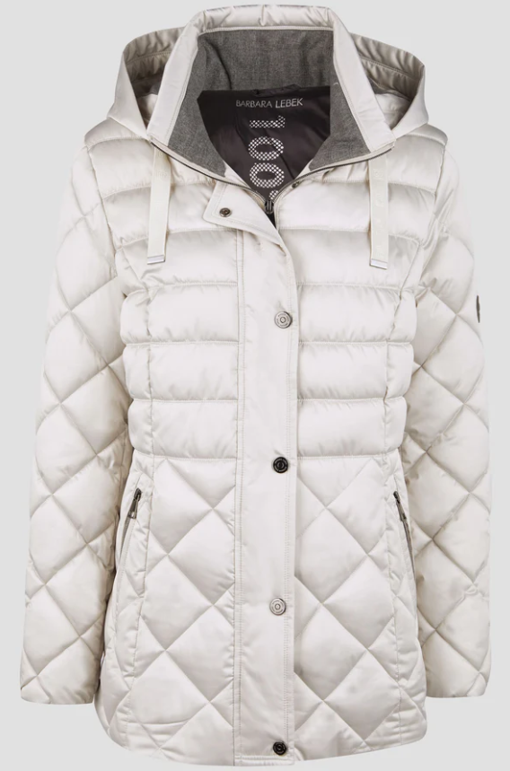 Barbara Lebek casaco com capuz removível