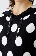 Oui Camisola Lã Jacquard com Capuz