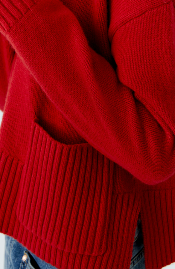 Oui Camisola Lã Comprido Curto