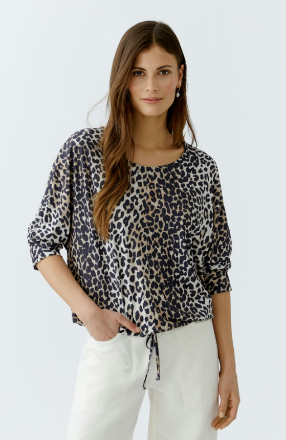 Ouí Blusa estampa animal print