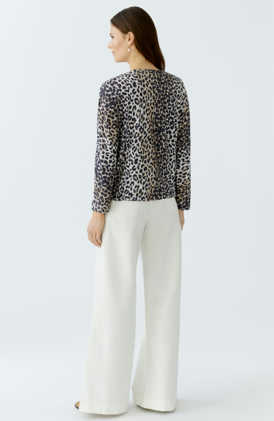 Ouí Blusa estampa animal print