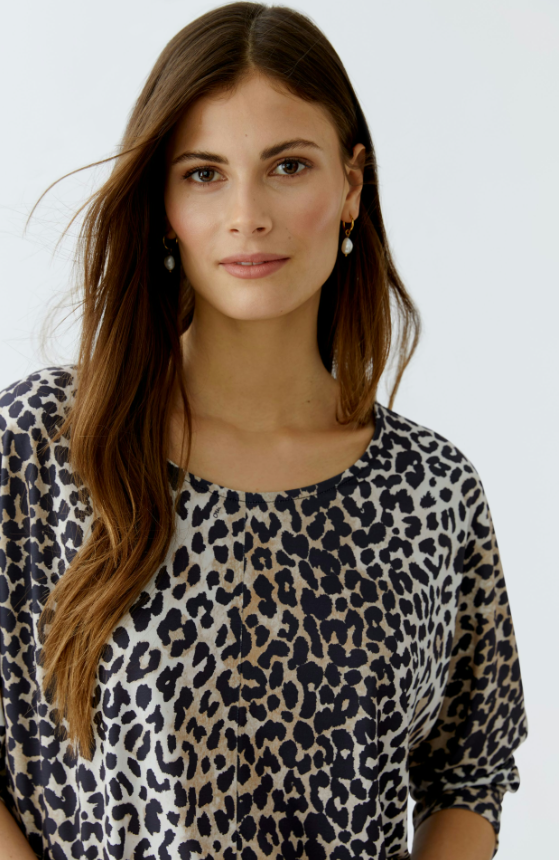 Ouí Blusa estampa animal print