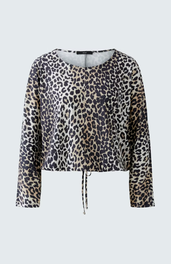 Ouí Blusa estampa animal print