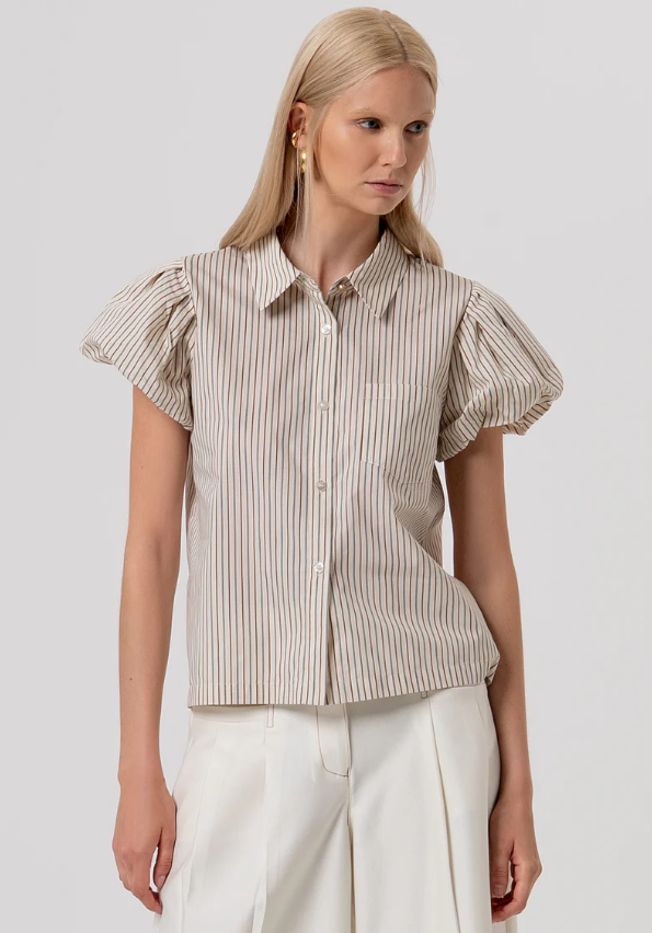 Fracomina Blusa riscas