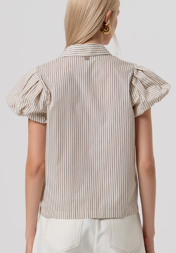 Fracomina Blusa riscas