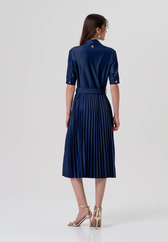 Fracomina Vestido Denim