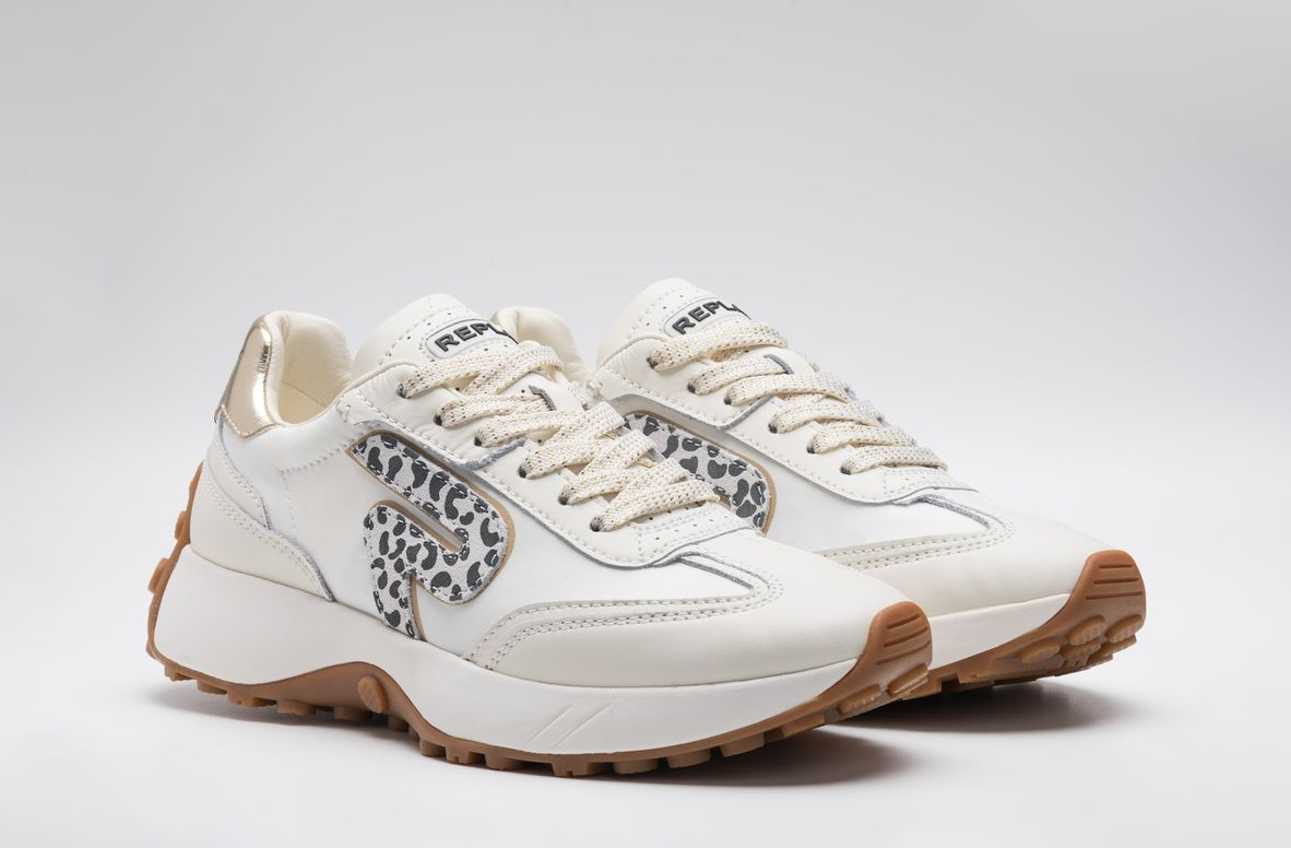 Replay Castor animal print sneakers