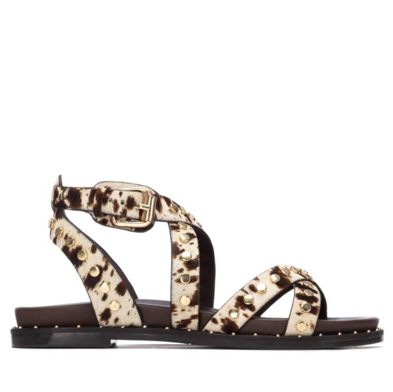Carmela Sandália animal print
