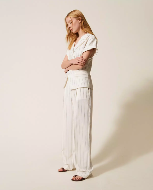 Attitude striped pants