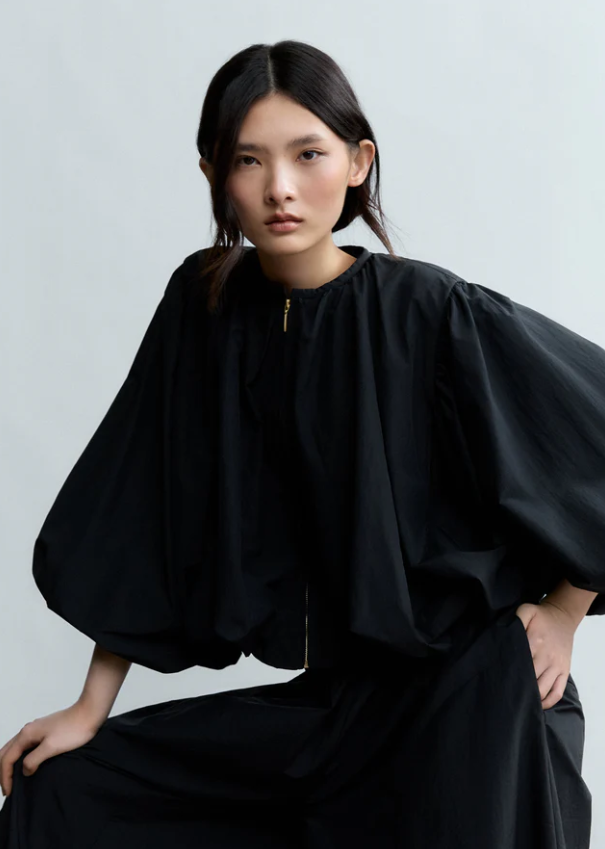 Psophia Blusão mangas balão