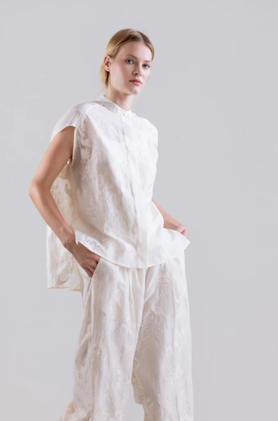 Psophia Blusa bordada