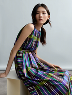 Psophia Striped Dress