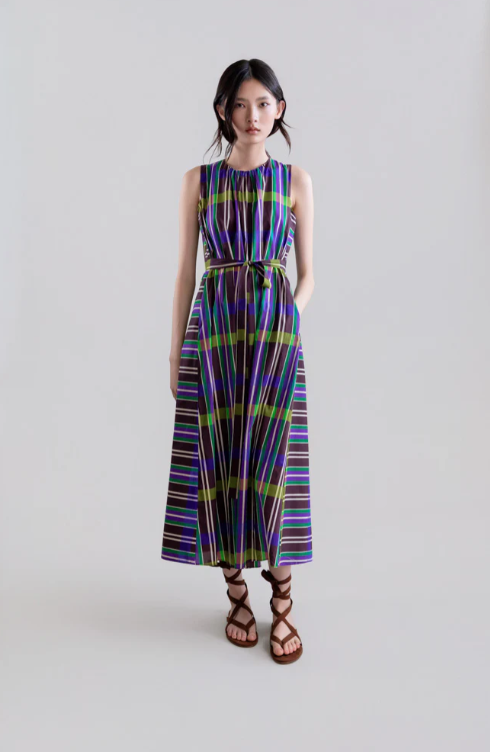 Psophia Striped Dress