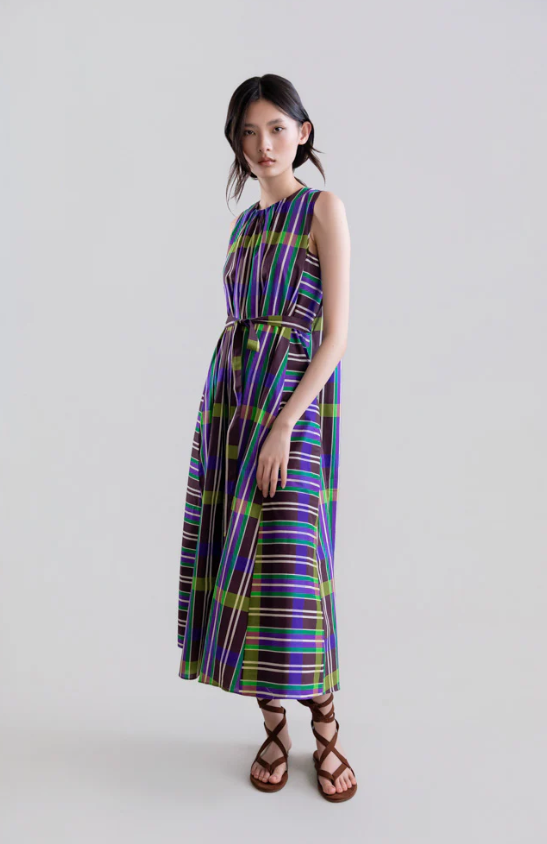 Psophia Striped Dress