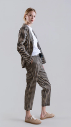 Psophia Blazer Xadrez Vichy