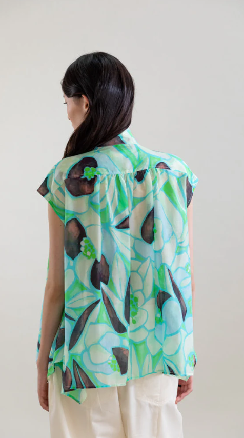 Psophia Blusa estampada