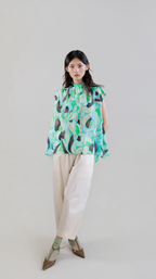 Psophia Blusa estampada