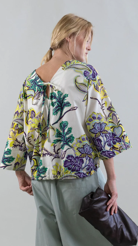 Psophia Blusa estampada