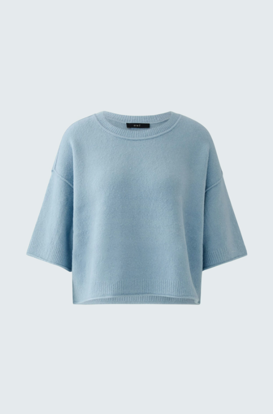 Oui Short-sleeved knit