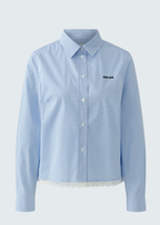 Ouí shirt with lace appliqué.