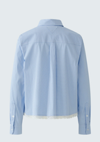 Ouí shirt with lace appliqué.