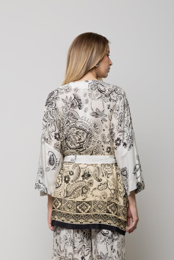 Kaos Kimono estampado