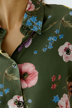 Oui Camisa estampado floral