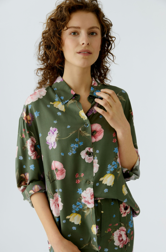 Oui Camisa estampado floral