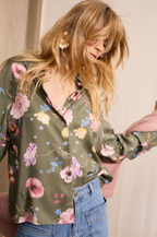 Oui Camisa estampado floral