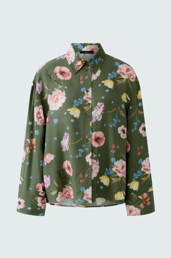 Oui Camisa estampado floral