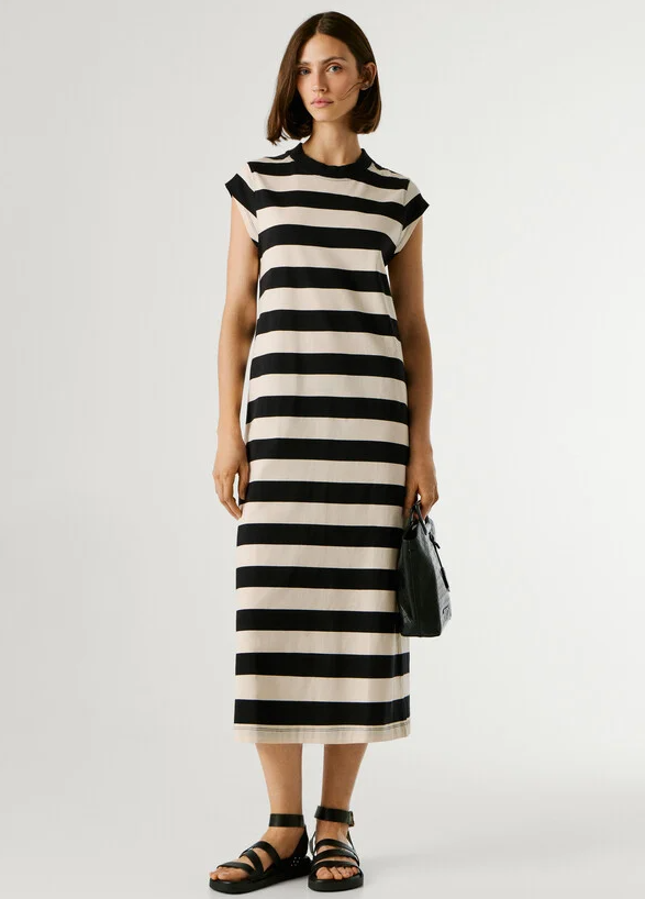 Pepe Jeans Vestido Riscas