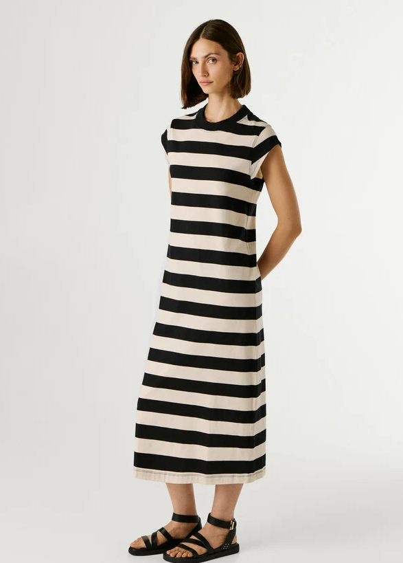 Pepe Jeans Vestido Riscas