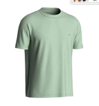 Impetus T-shirt de Homem verde decote redondo