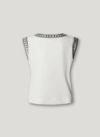 Pepe Jeans T-shirt Decote Em V Com Tachas