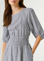 Pepe Jeans Vestido Comprido Às Riscas