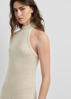Pepe Jeans Vestido Comprido Crochet