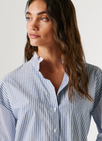 Pepe Jeans Blusa Popelina De Riscas