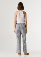 Pepe Jeans Calças Retas Às Riscas