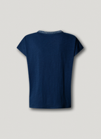Pepe Jeans T-shirt Decote Em V Com Detalhes Openwork