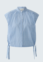 Oui Blusa riscas sem mangas
