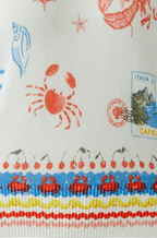 Ouí Malha estampada motivos Verão