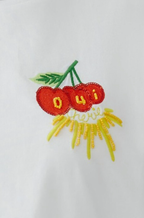 Ouí T'shirt bordado cereja
